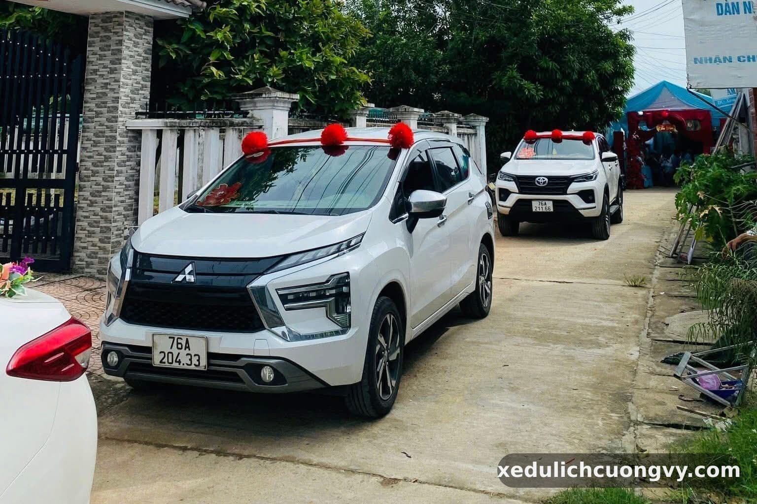 Xe 7 chỗ Mitsubishi Xpander và Toyota Fortuner của Cường Vy