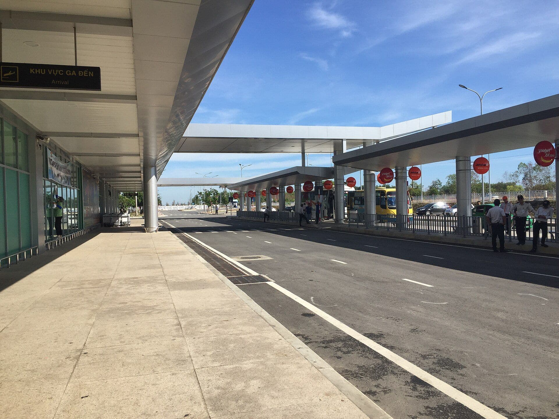 Sảnh đến sân bay Chu Lai